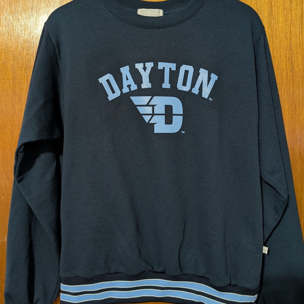 University Of Dayton Flyers Navy Sweatshirt